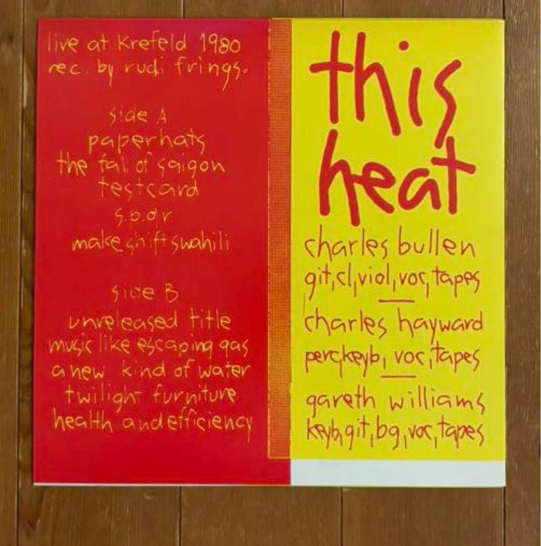 This Heat Live レコード