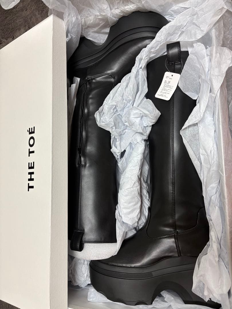 【新品・未使用】THE TOÉ Jungfern Long Boots 24㎝