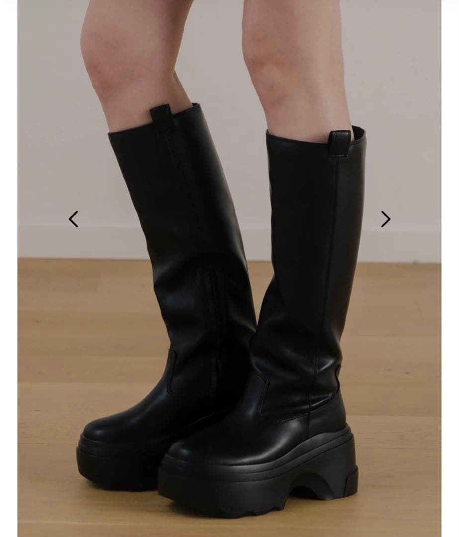 【新品・未使用】THE TOÉ Jungfern Long Boots 24㎝