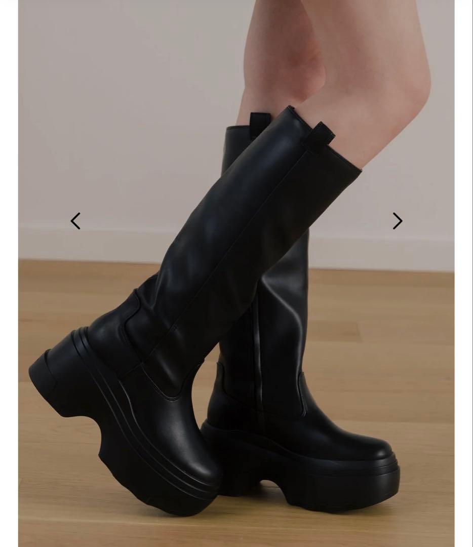 【新品・未使用】THE TOÉ Jungfern Long Boots 24㎝