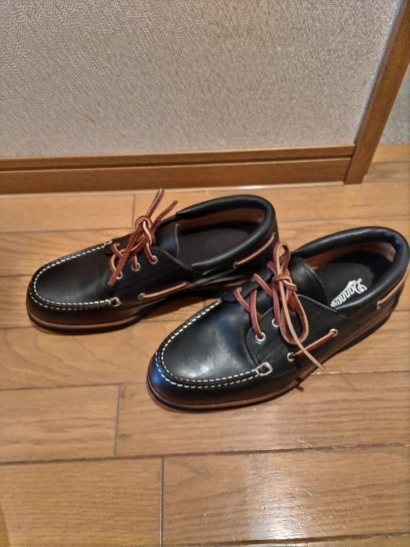 Danner 黒 モカシンシューズ