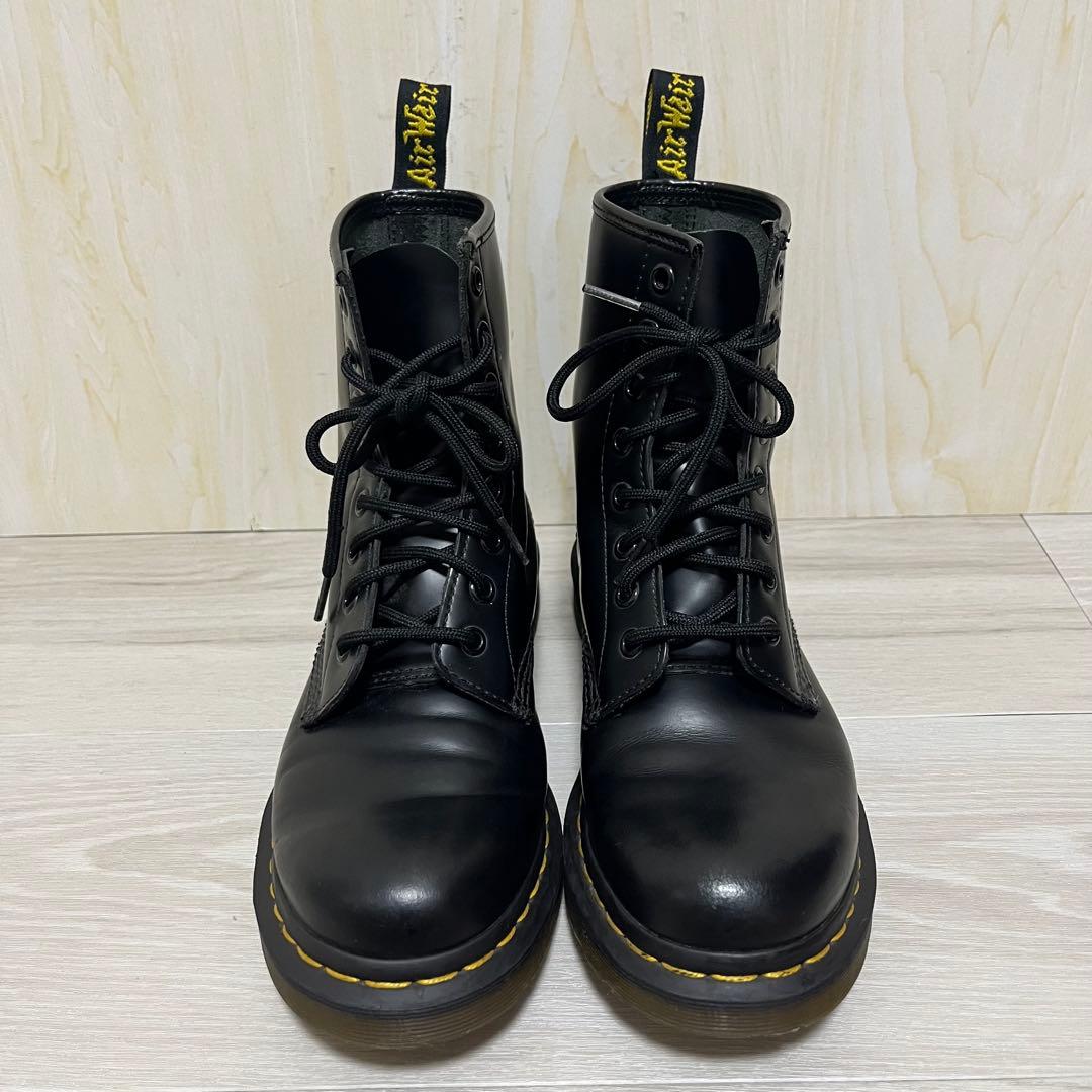 美品　23.5cm ドクターマーチン 8ホール ブーツ Dr.Martens 黒