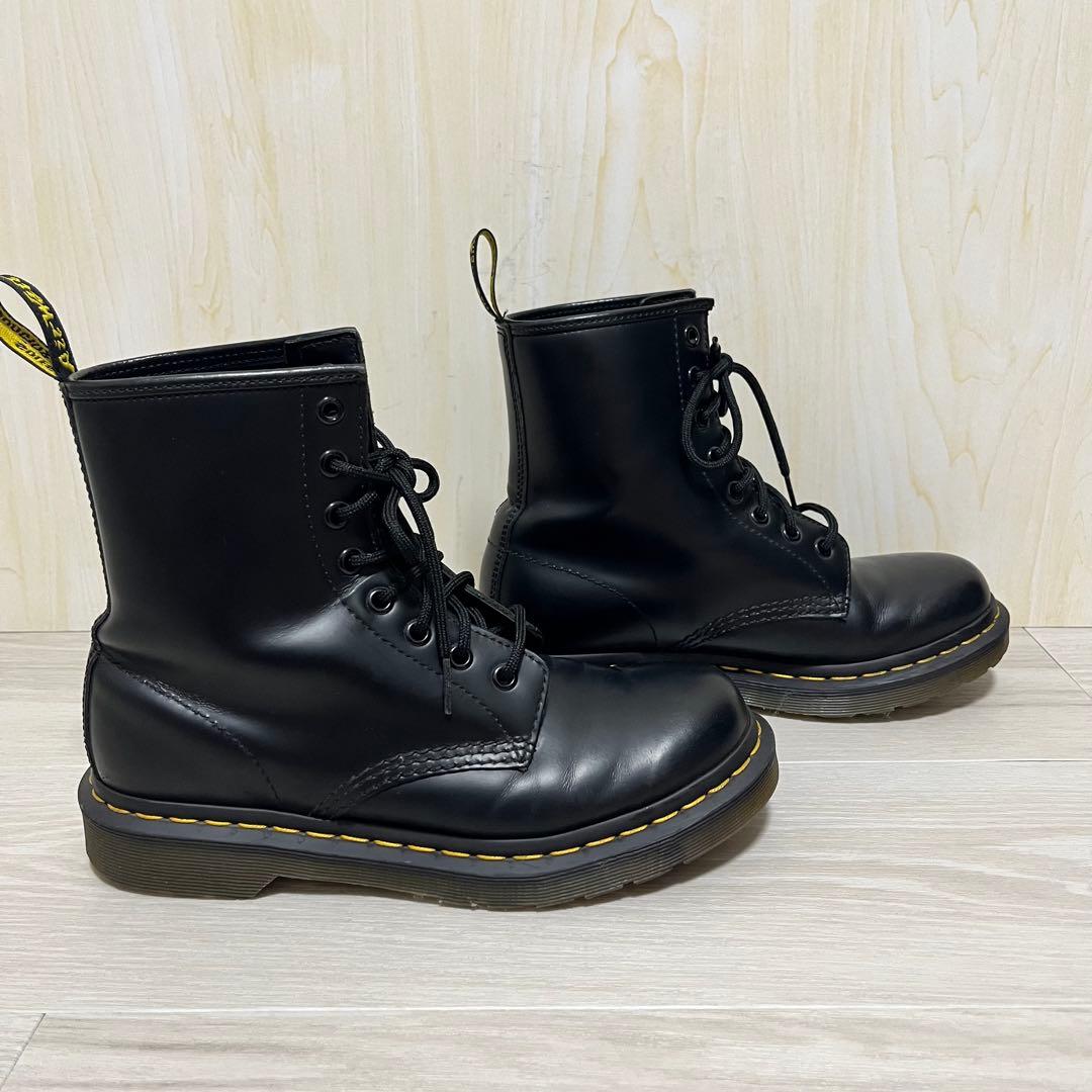 美品　23.5cm ドクターマーチン 8ホール ブーツ Dr.Martens 黒