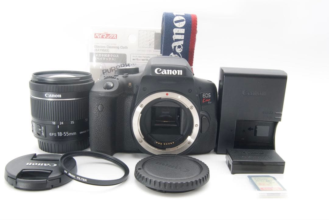 【Wi-Fi】Canon EOS Kiss X8i 標準レンズ　デジタル一眼レフ