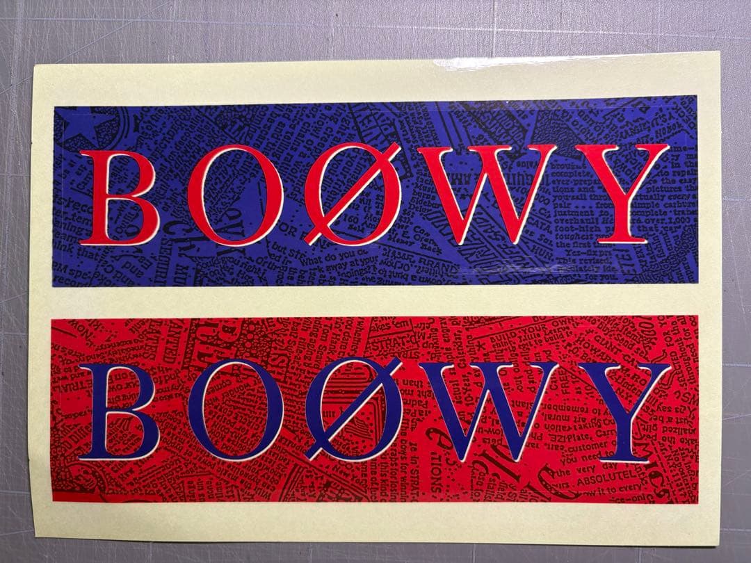 BOØWY LAST GIGS レコード