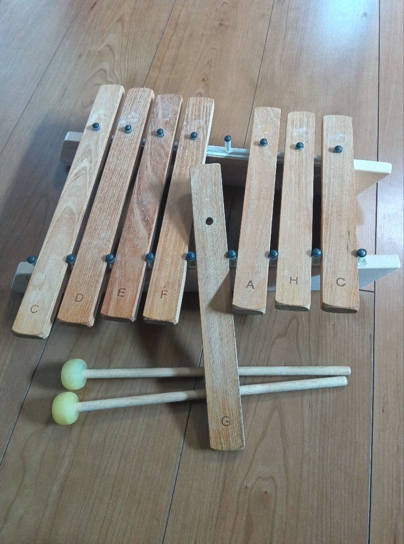 アウリス　シロフォン　木琴　ダイヤトニック８音