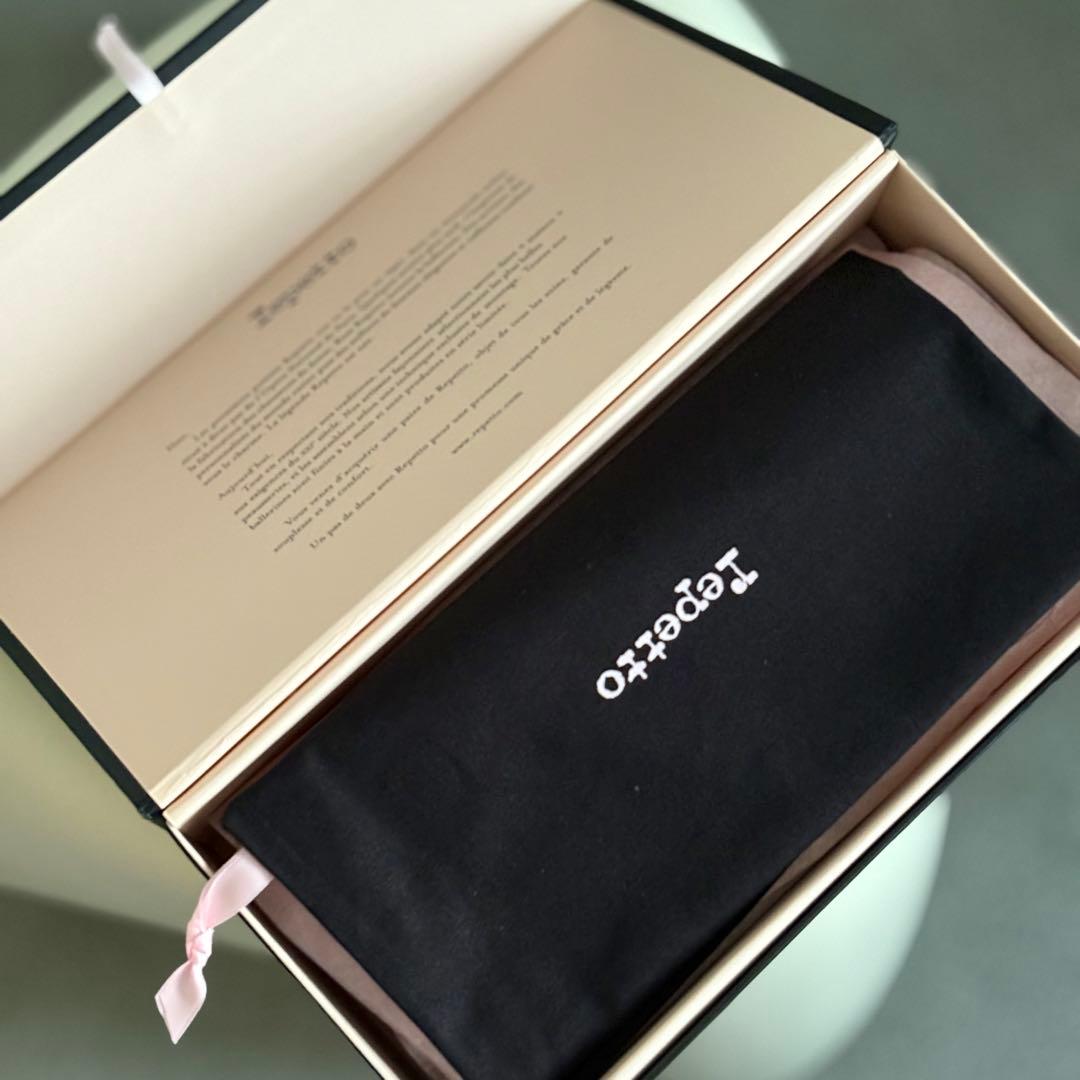 Repetto ネイビー バレエシューズ　レインシューズ