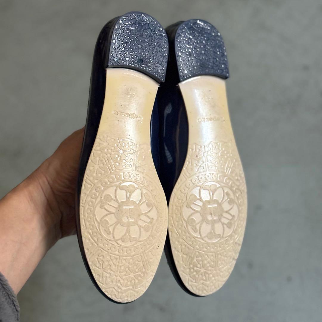 Repetto ネイビー バレエシューズ　レインシューズ