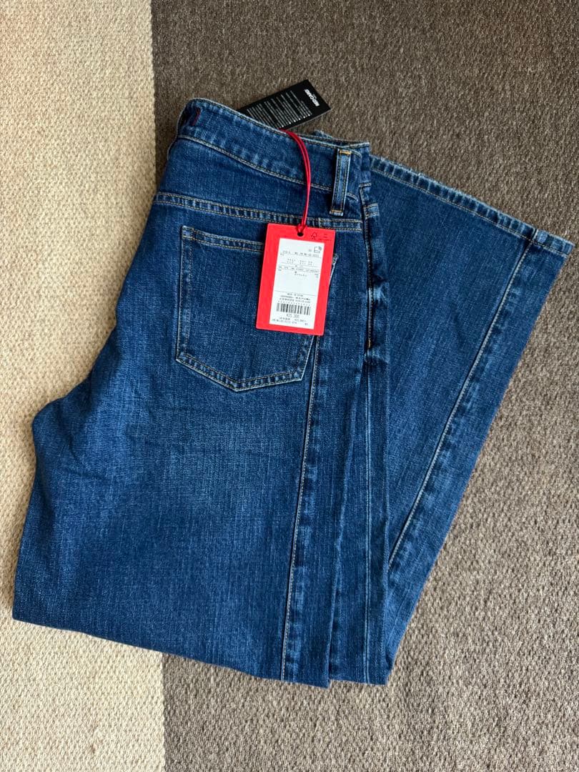 新品RED CARD TOKYO×23区 デニム ライン ワイドパンツ 40