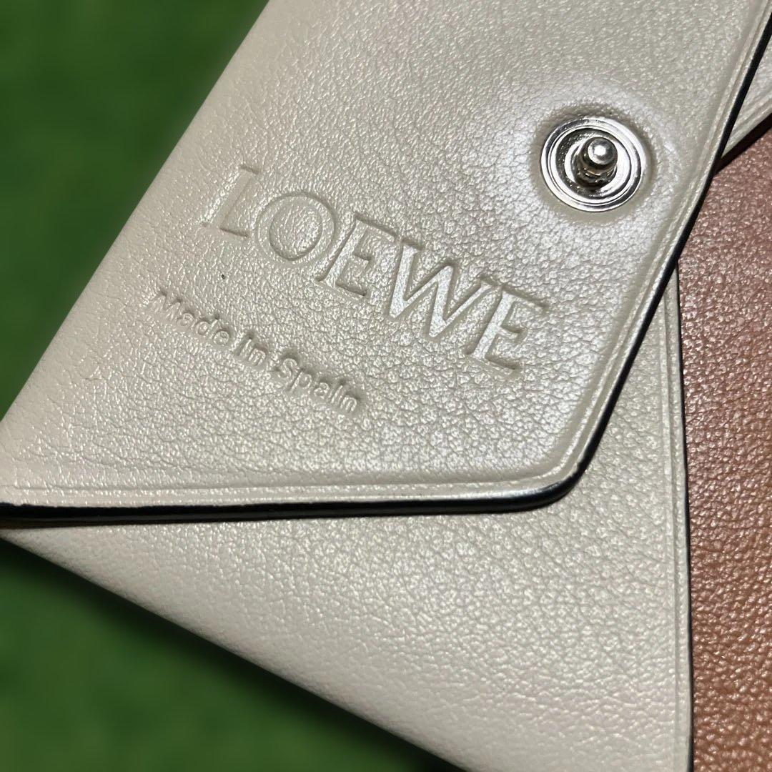 LOEWE アイボリー 二つ折り
