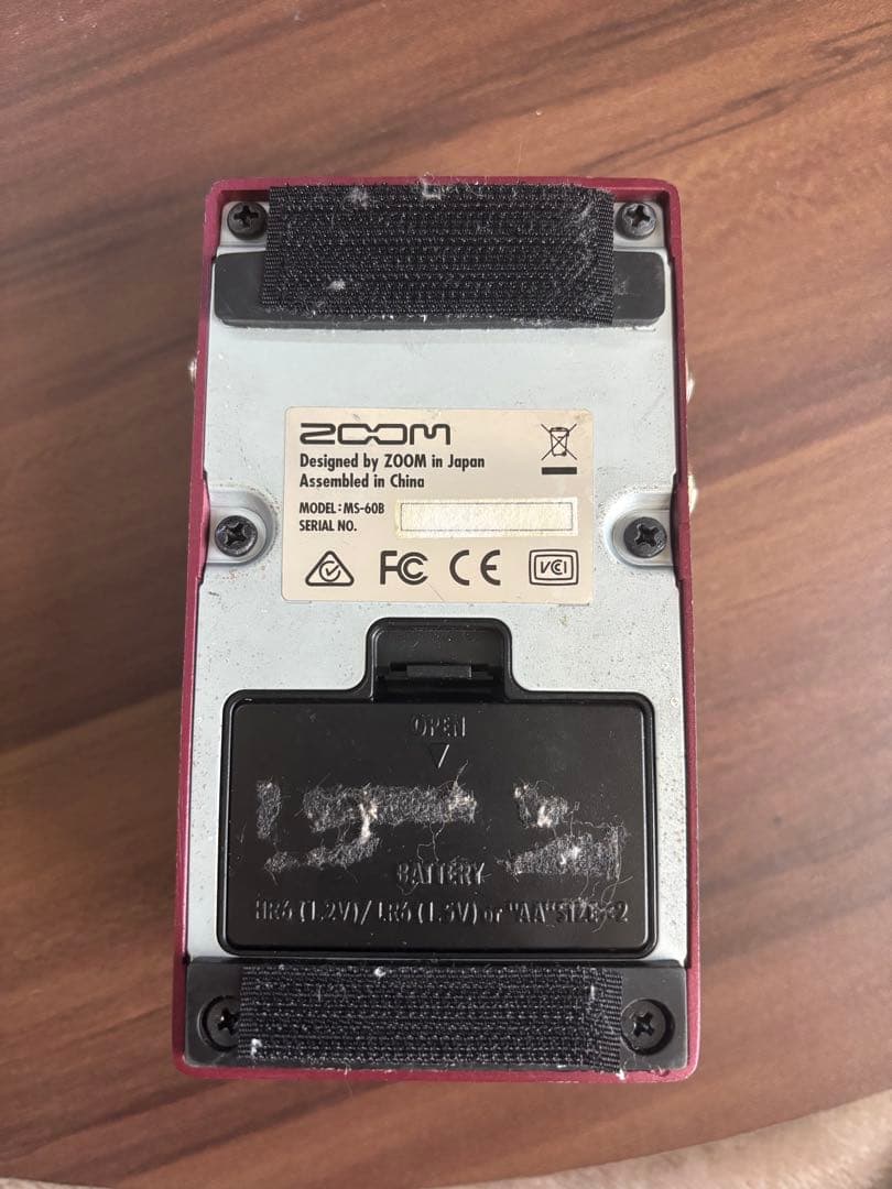 ZOOM MS-60B MULTISTOMP ベース用マルチエフェクター