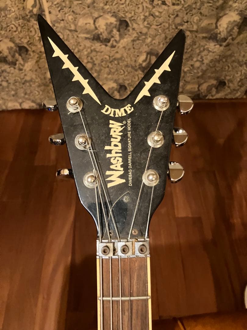 Washburn Dime エレキギター 雷模様 ジャンク