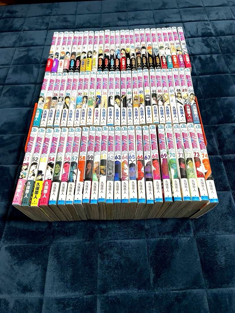 ブリーチ　全巻セット （全74巻）　初版帯付き
