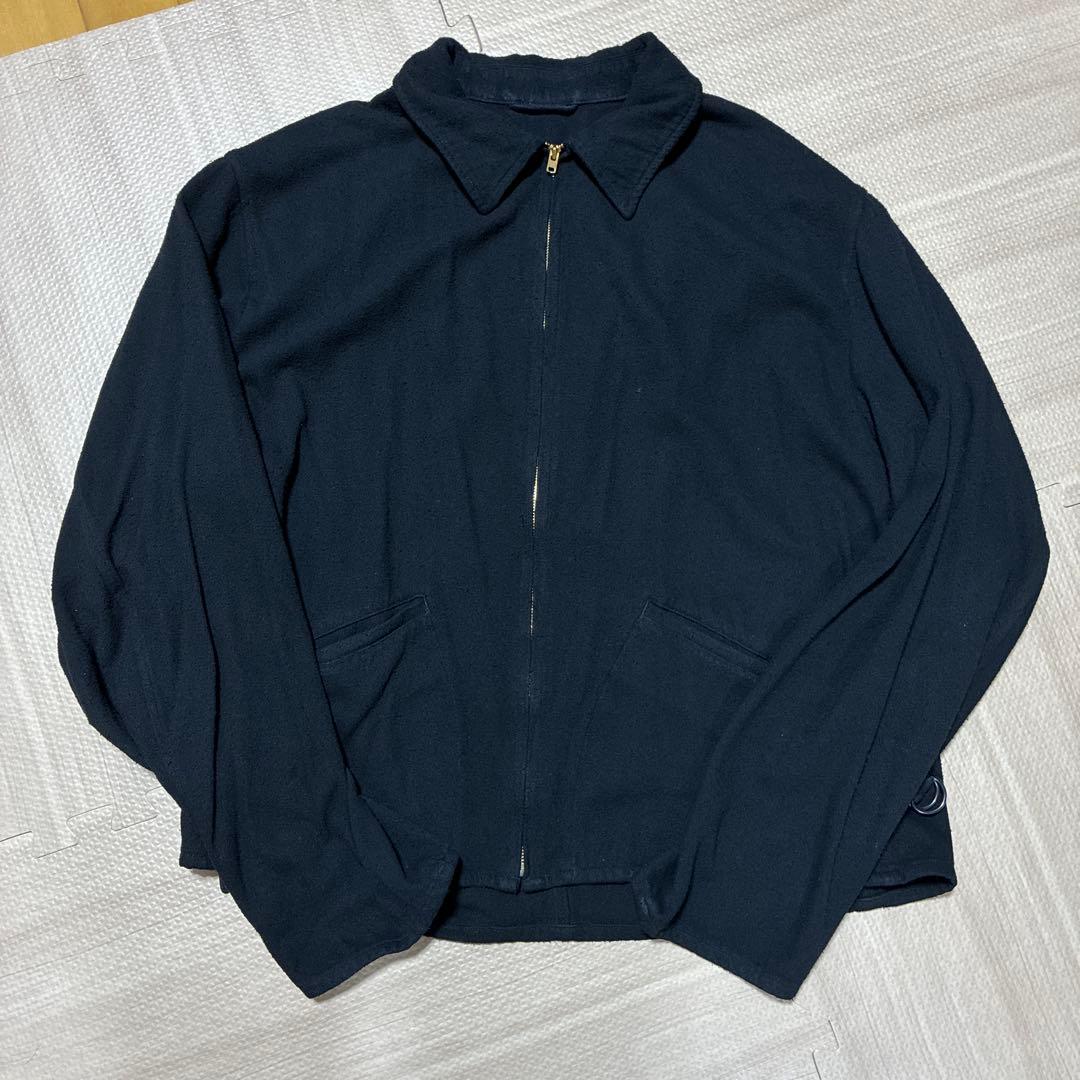 25ss comoli シルクネップジップショートジャケット 3