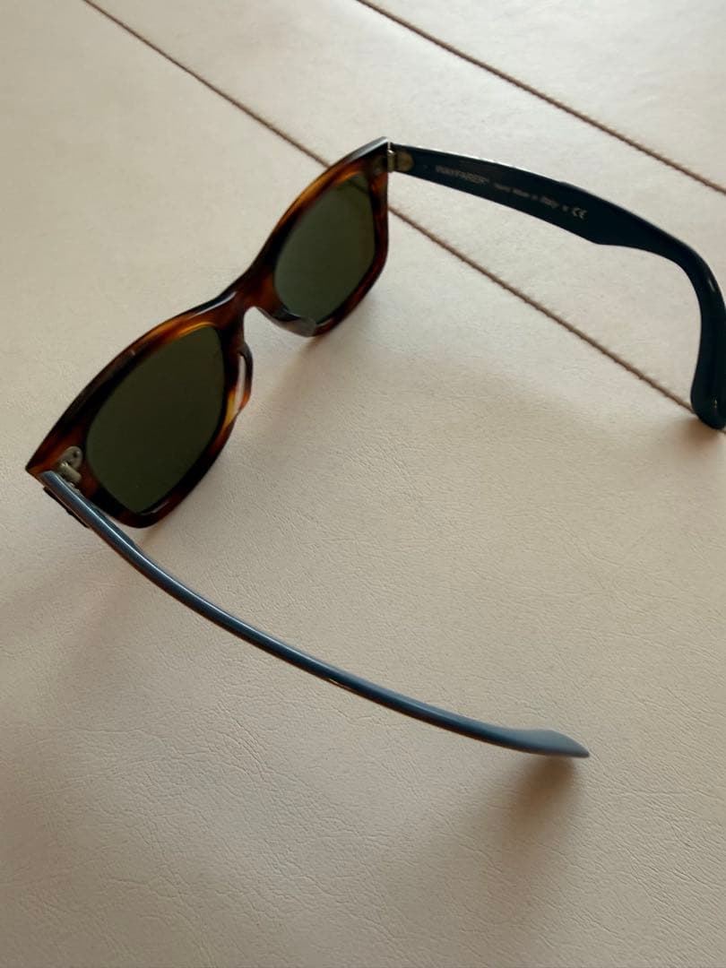 【Ray-Ban】ブラウンフレーム ミラーサングラス ケース付き