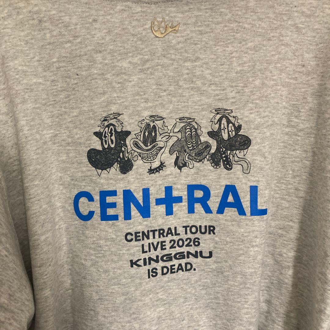 KG IS DEAD HOODIE KINGGNU GRAY Mサイズ