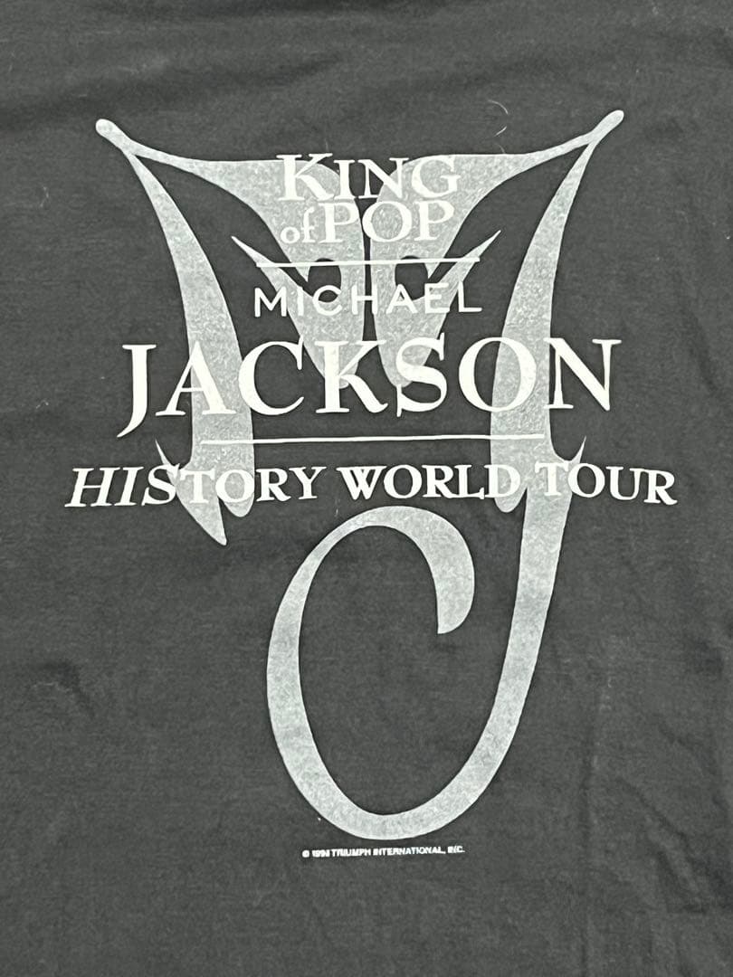 【仏購入】マイケルジャクソン HISTORY WORLD TOUR Tシャツ