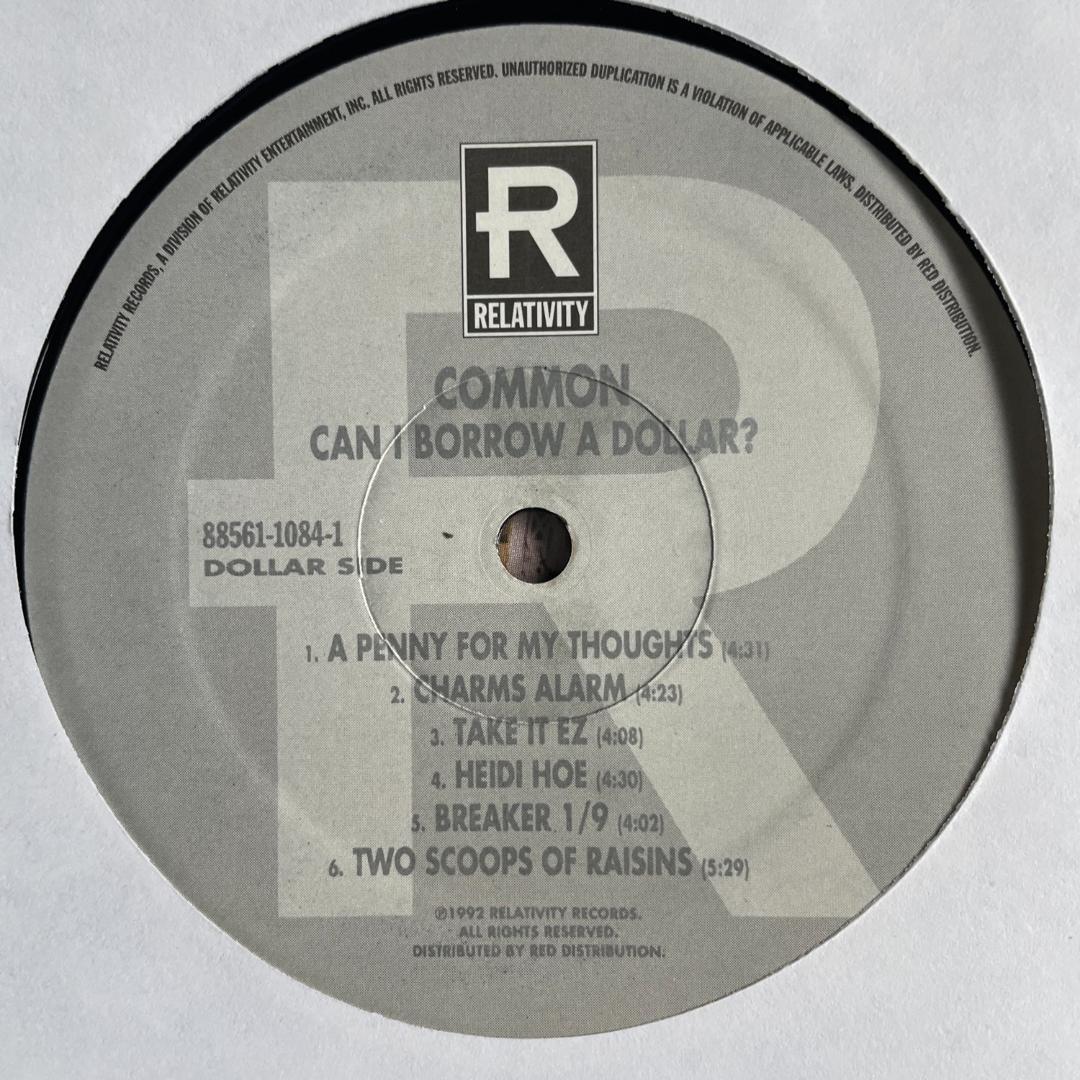 洋楽 Common Can I Borrow A Dollar? LP