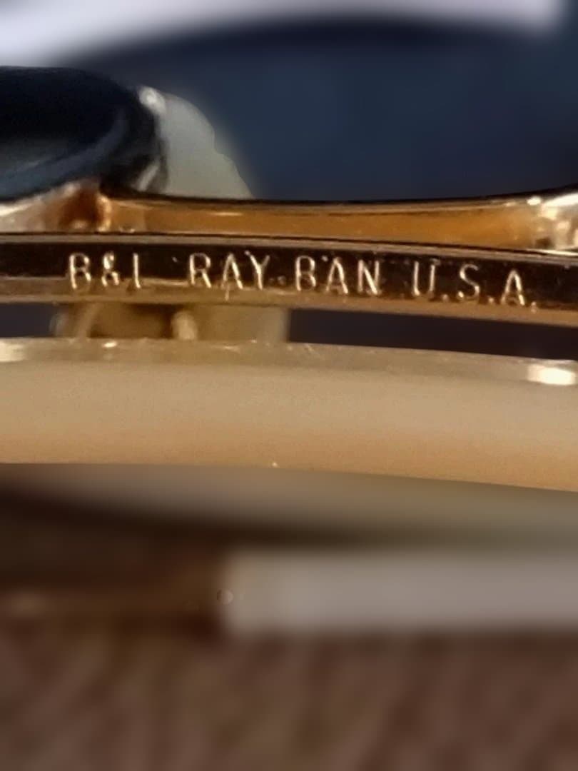 Ray-Ban Aviator サングラス 52mm ゴールド