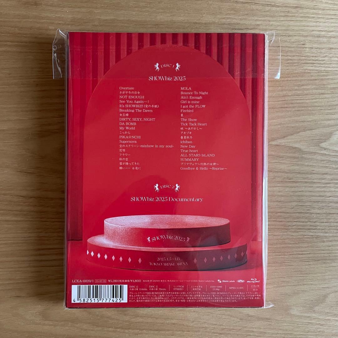 SHOWbiz 2025　Blu-ray