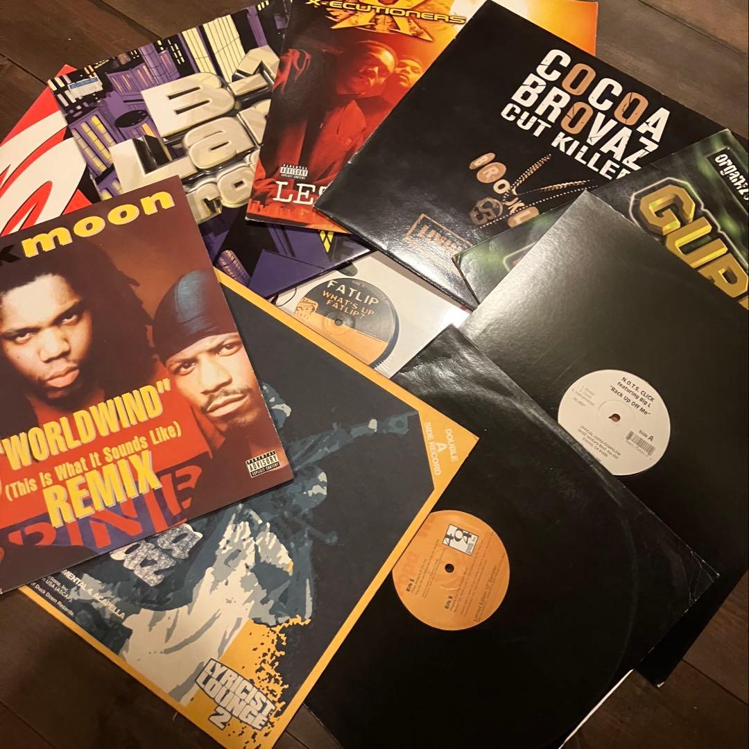 00年前後hiphopレコード ２０枚まとめ売り