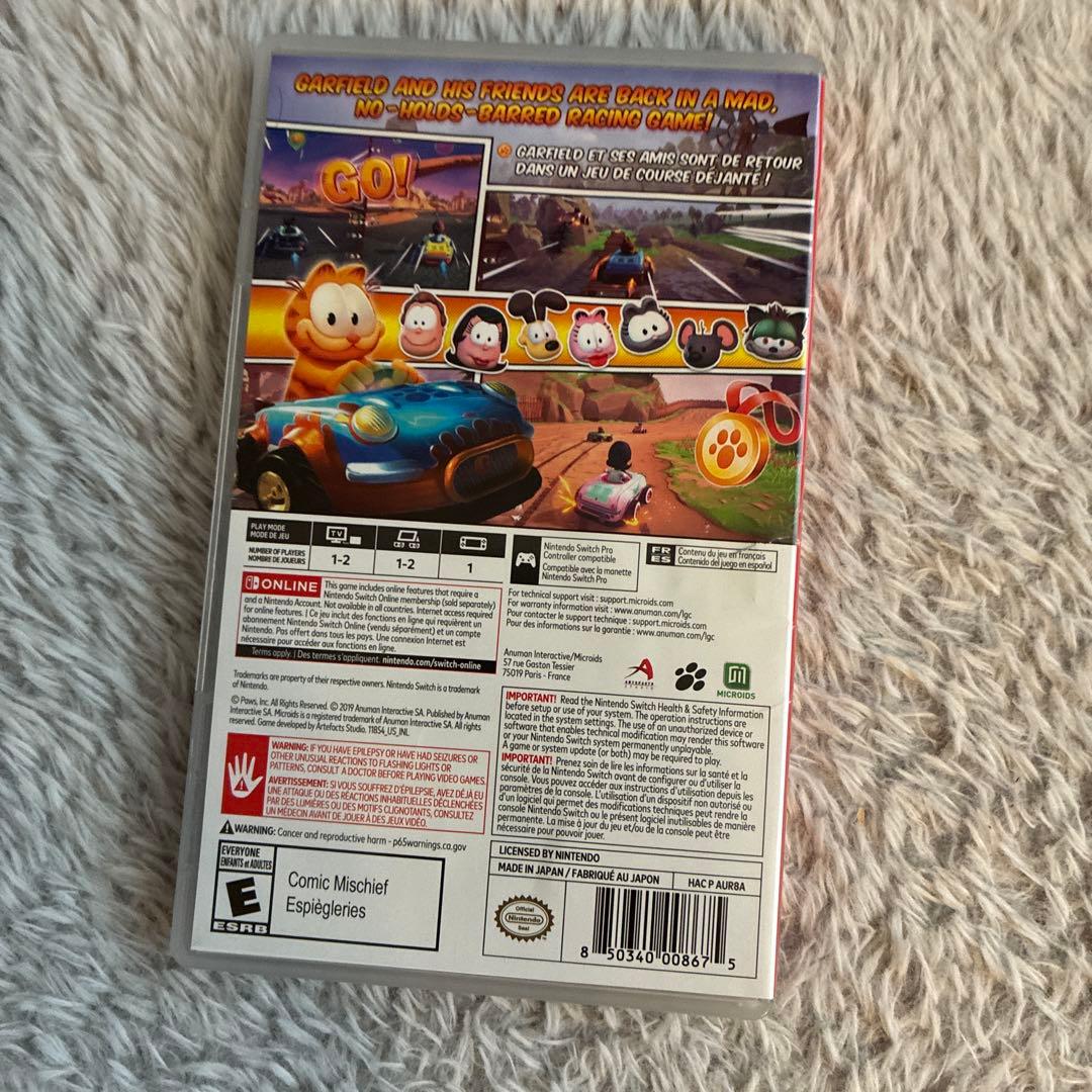 Nintendo Switch Garfield Kart: Furious Racing