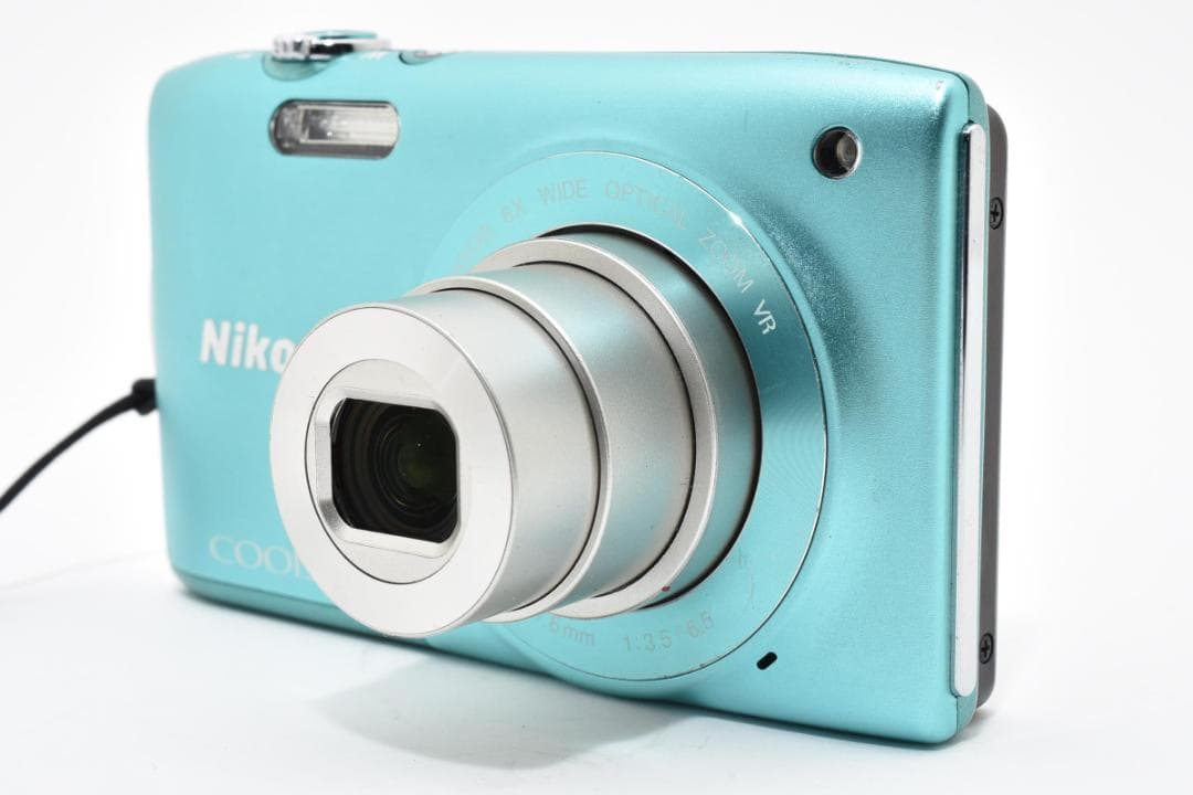 【美品】Nikon COOLPIX S3300 ミントブルー　動作確認済