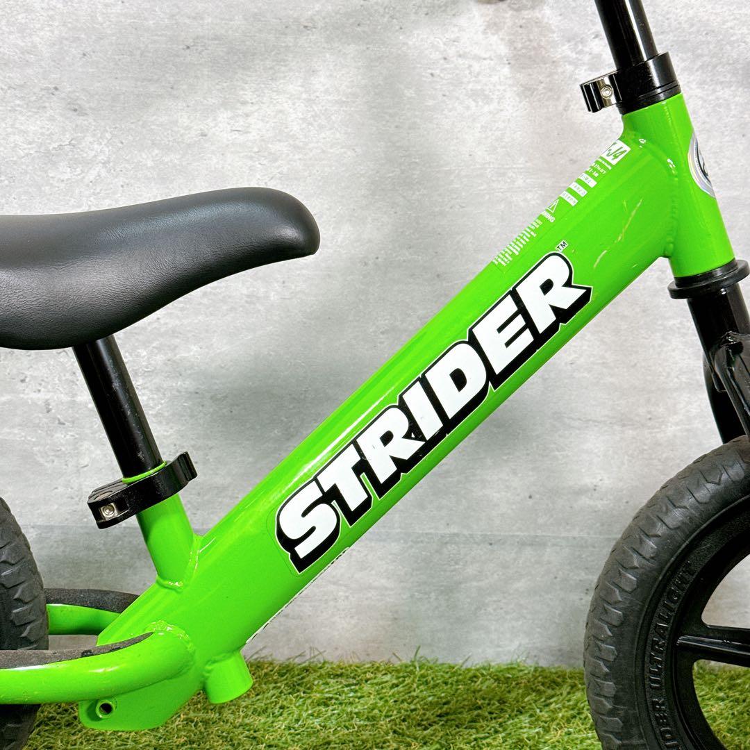 STRIDER ストライダー ST-J4 バランスバイク 緑 【K375】