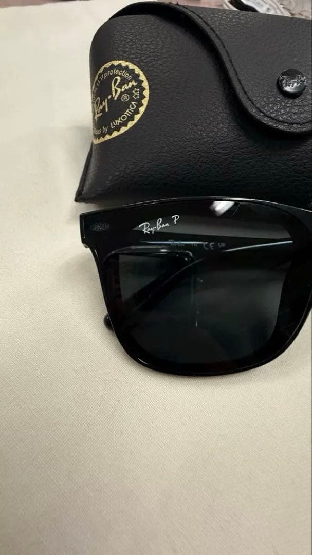 Ray-Ban P 偏光レンズサングラス ブラック ケース付き