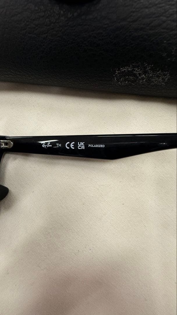 Ray-Ban P 偏光レンズサングラス ブラック ケース付き