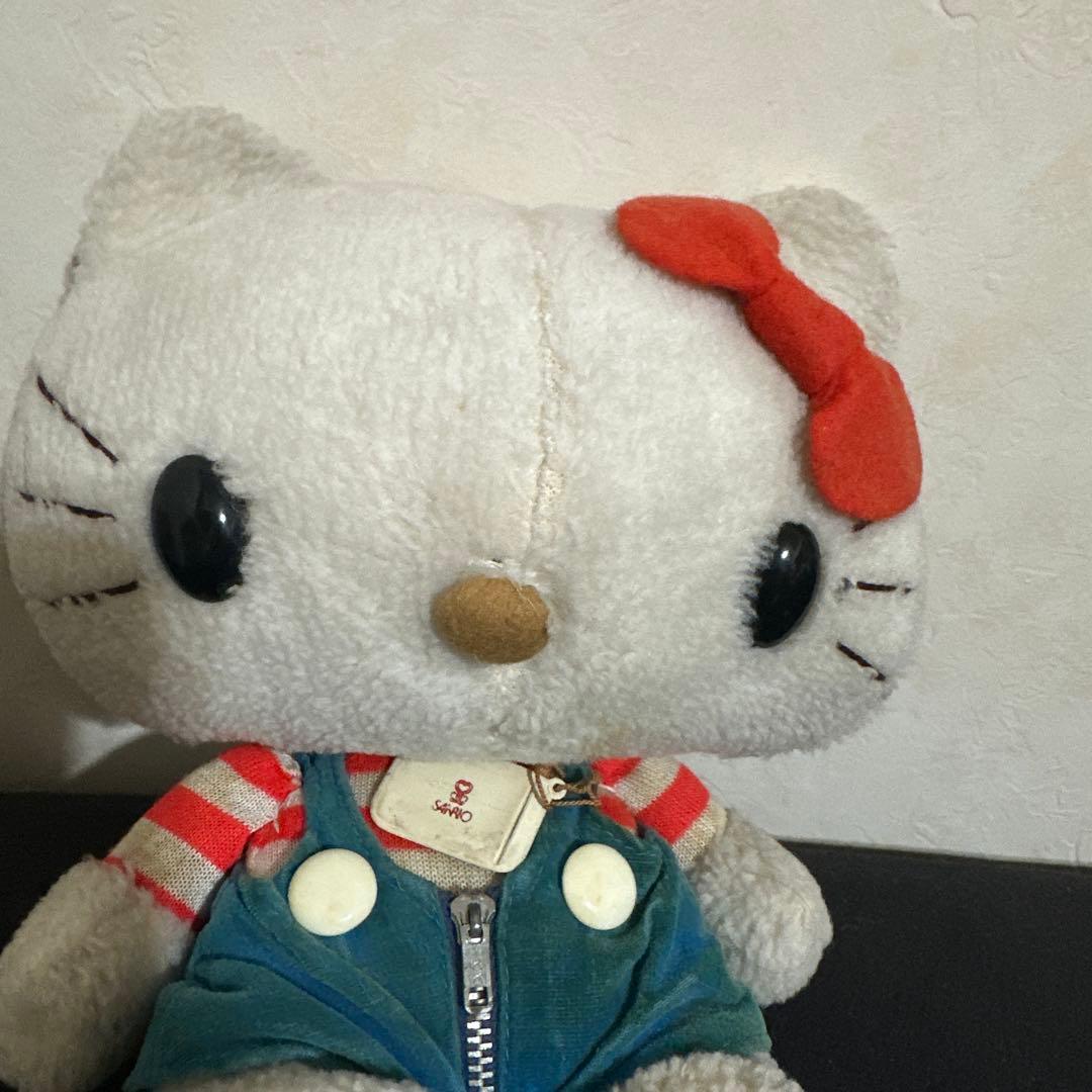 初期　ハローキティ　ぬいぐるみ　ヴィンテージ　昭和レトロ　レア