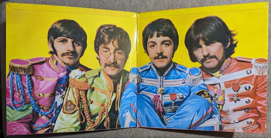 ザ・ビートルズ:Sgt.Peppers...英オリジナル・ステレオ盤