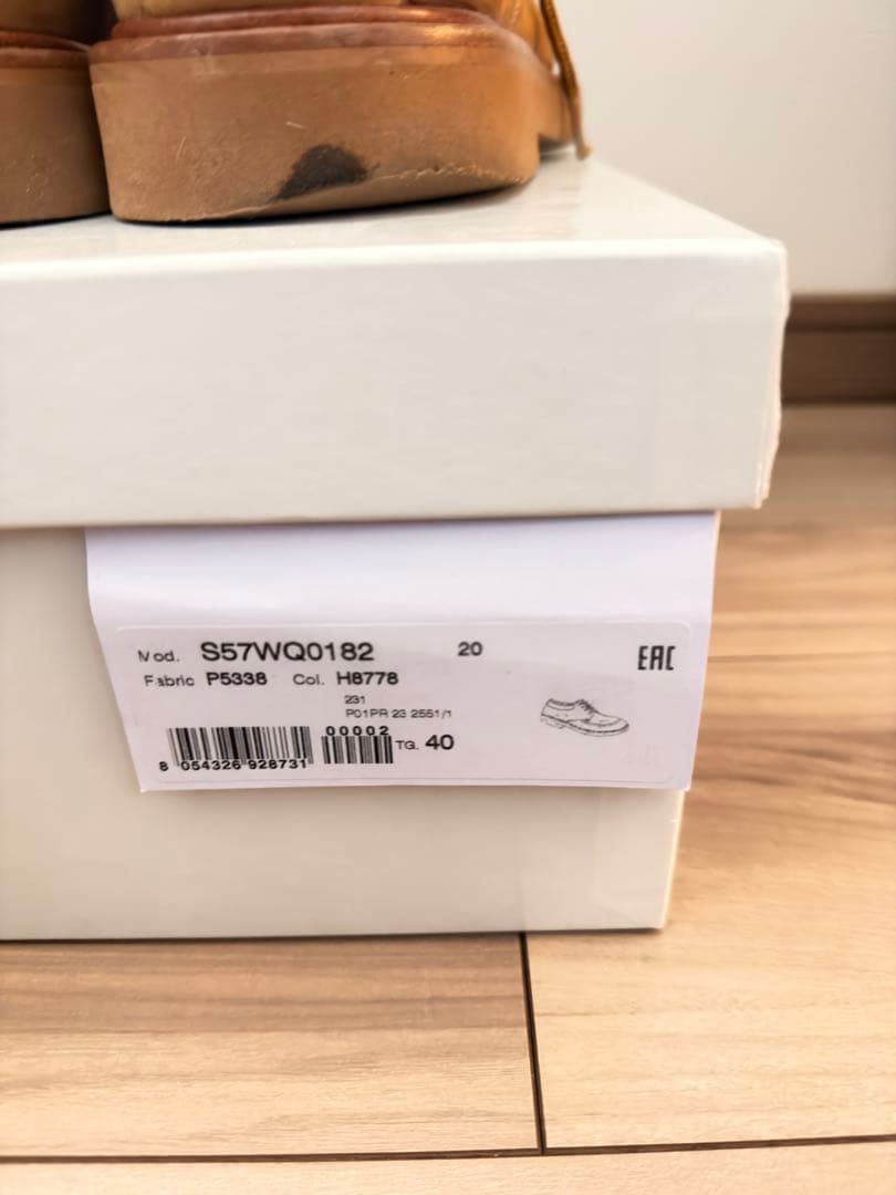 8*9様 Maison Margiela Artist Low Shoes 40