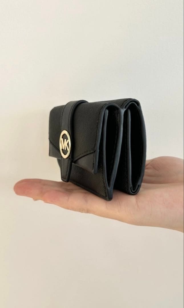 MICHAEL KORS 三つ折り財布　ブラック