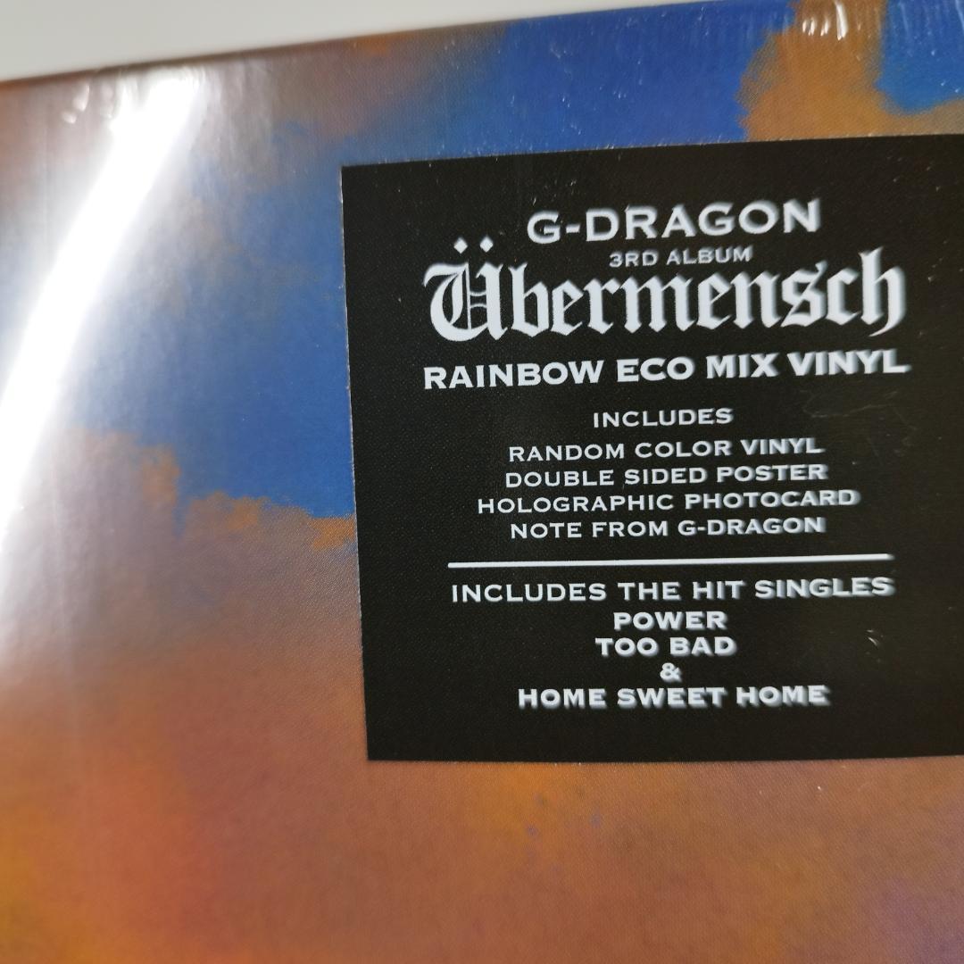 G-dragon レコード 韓国 Ubermensch LP アメリカ I4TS
