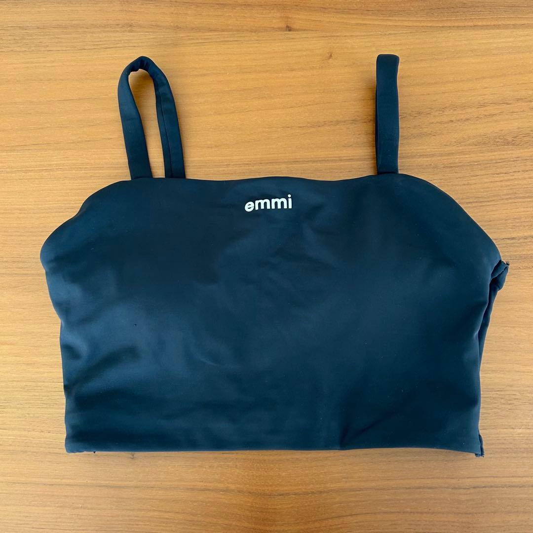 新品 emmi ヨガウェア ブラトップ サステナレッチブラトップ ピラティス