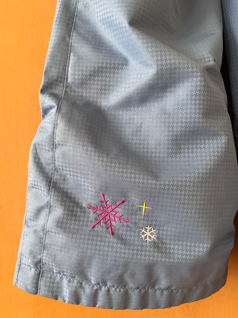 【美品】130スキー、スノーボードウェア、 phenix 雪の結晶柄