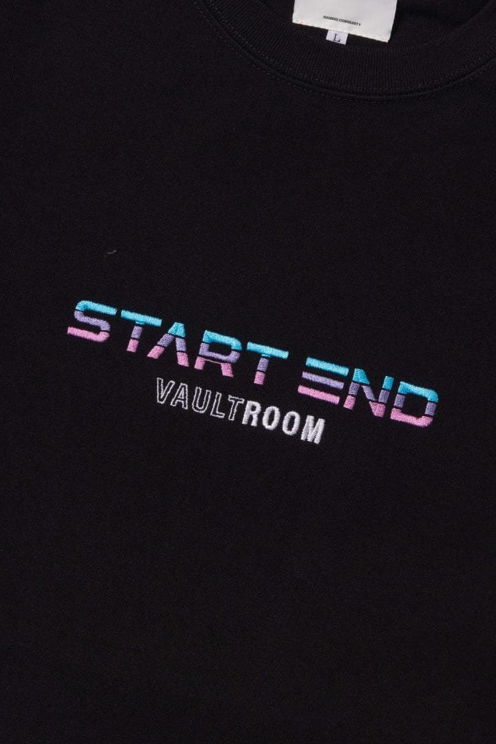 美*空様 Vaultroom STARTEND TEE / BLK L