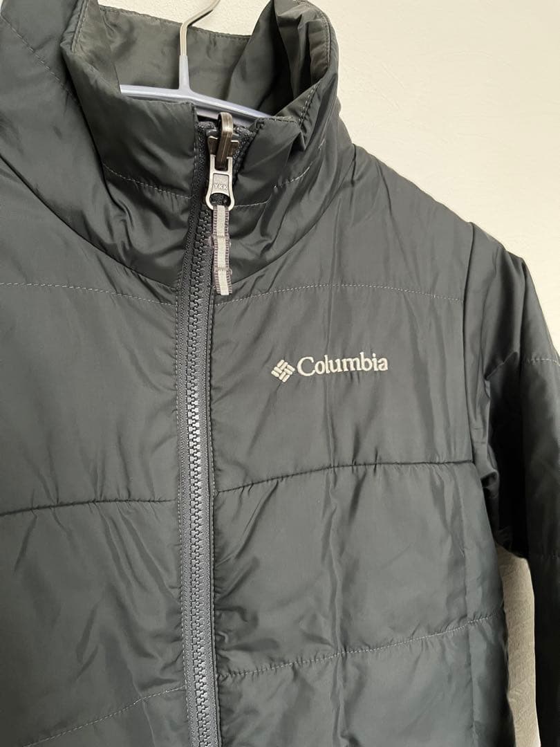Columbia 子ども用スキーウェア グレー・イエロー S 130