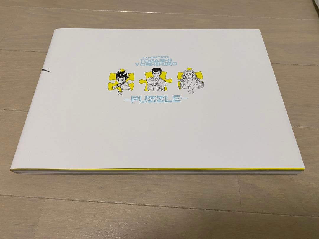 冨樫義博展 —PUZZLE— 公式図録【美品】A4横サイズ イラスト集
