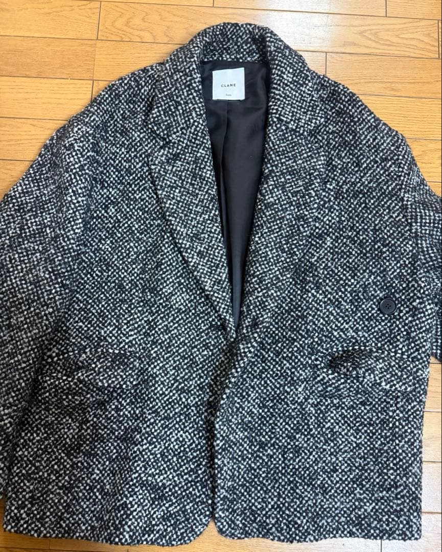 SuzuHirose×CLANE MIX COLOR OVER COAT クラネ