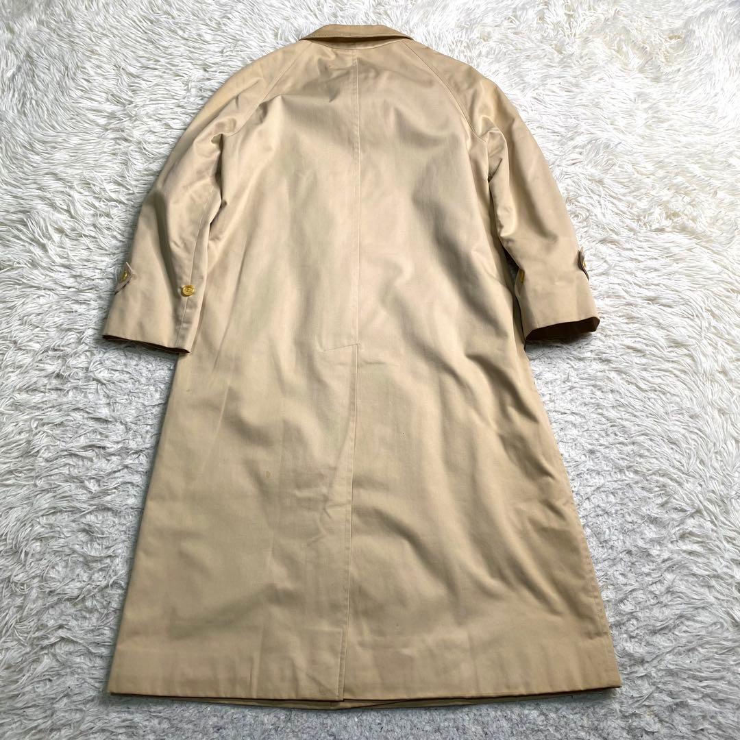 Burberry ステンカラーコート ノバチェック 英国製 レディース M