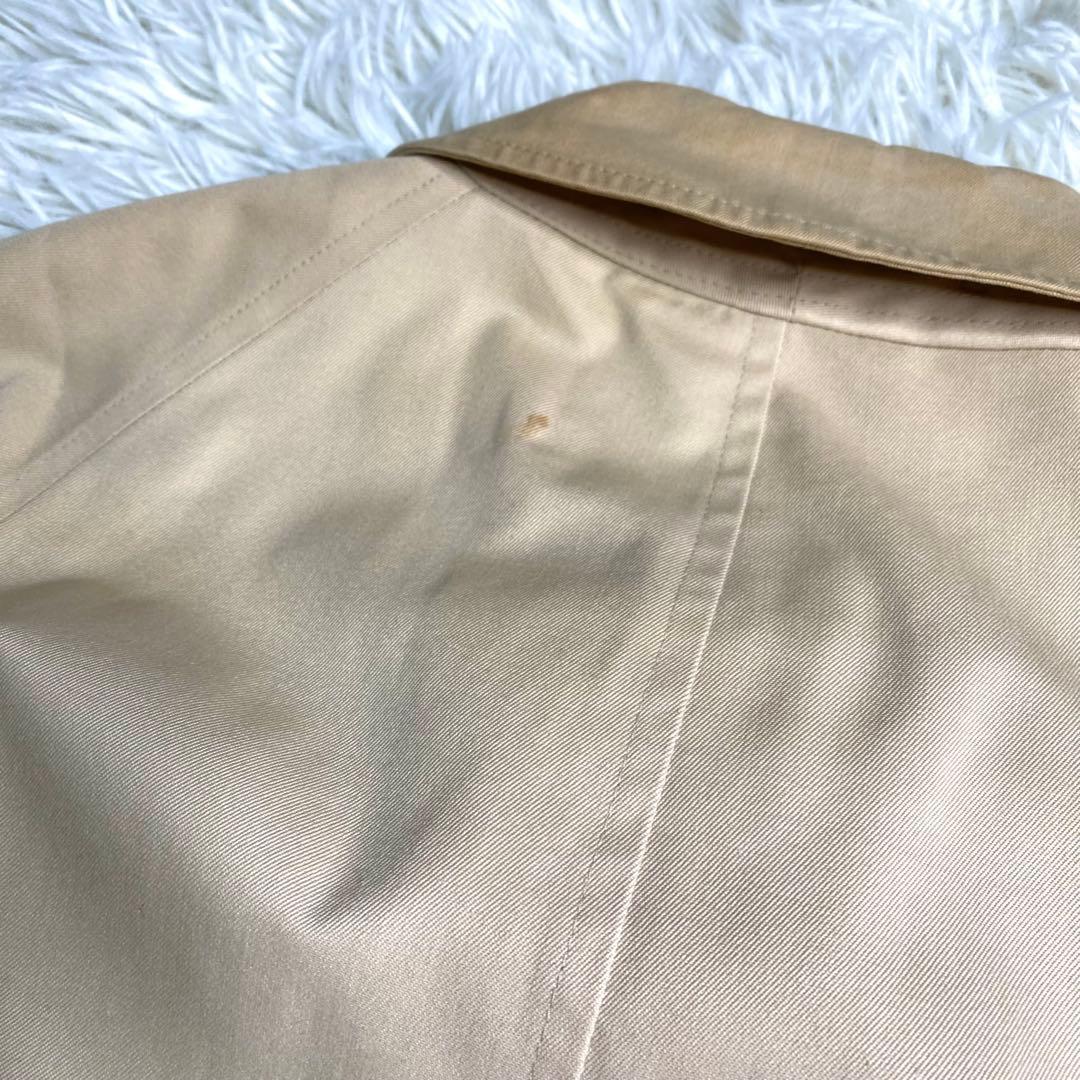 Burberry ステンカラーコート ノバチェック 英国製 レディース M