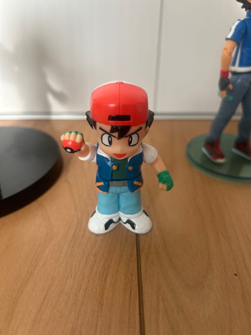 サトシ アクションフィギュア ピカチュウ付き