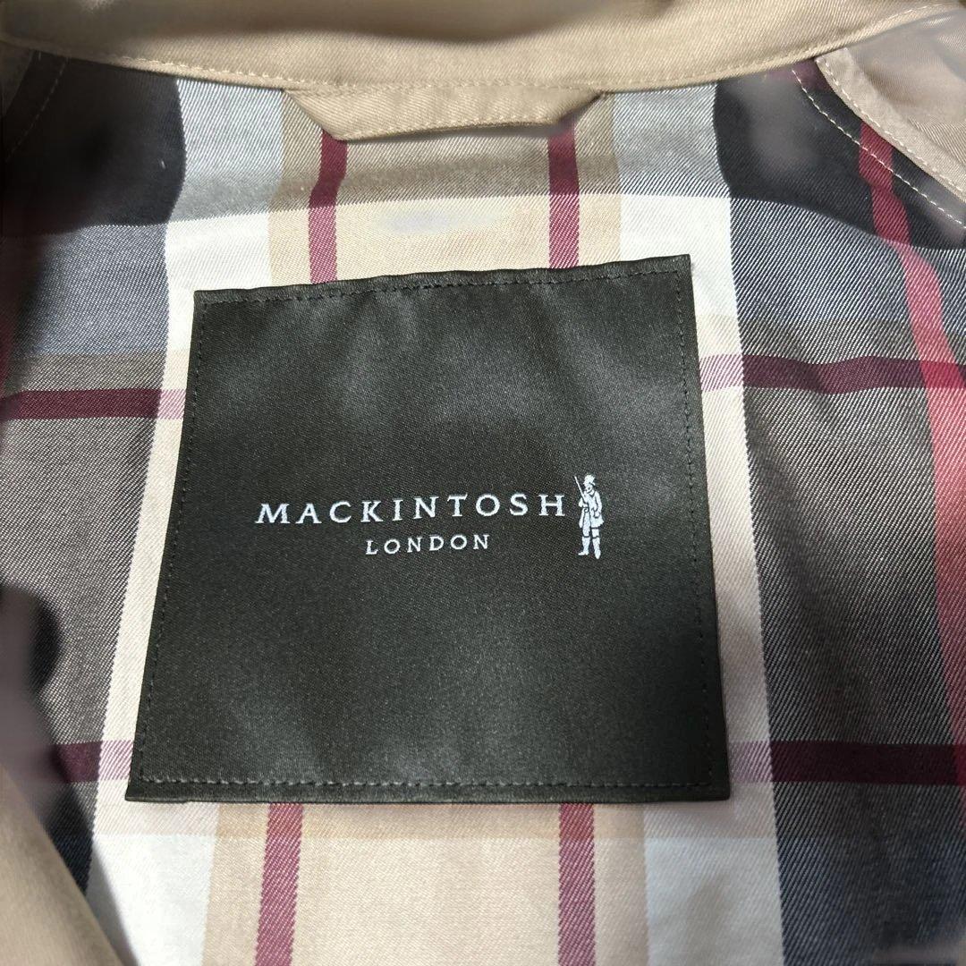 美品　MACKINTOSHLONDON ベージュ トレンチコート　44