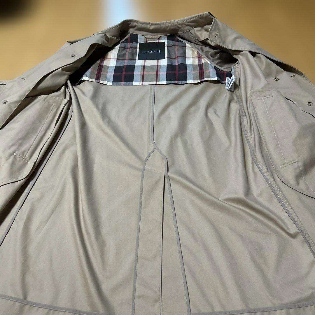 美品　MACKINTOSHLONDON ベージュ トレンチコート　44