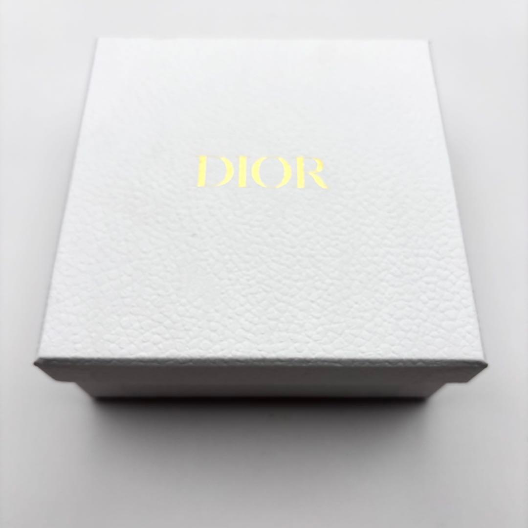 ディオール カロ 折り財布 コンパクト ブラック CD ロゴ ウォレット 箱