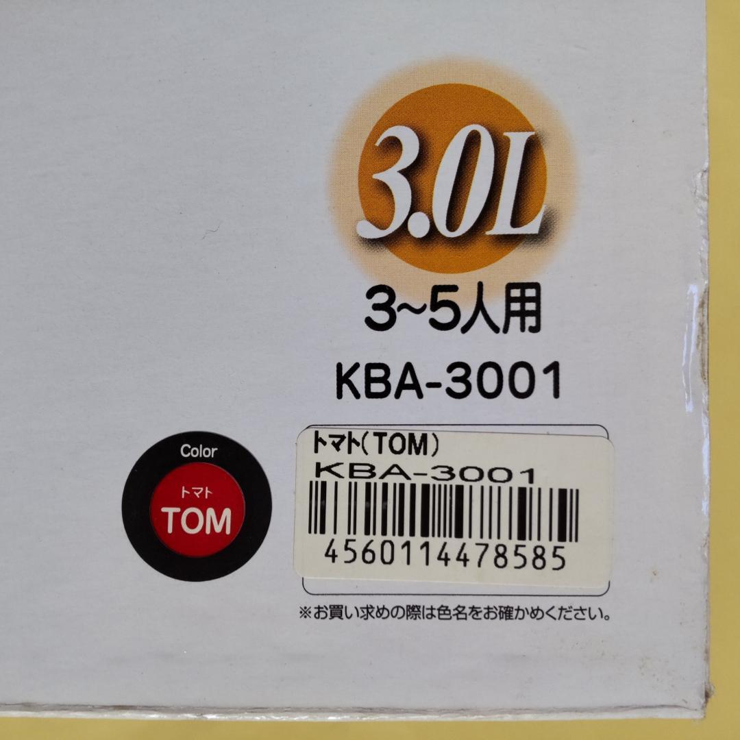 【未使用】サーモス 真空保温調理器 シャトルシェフ KBA-3001 3.0L