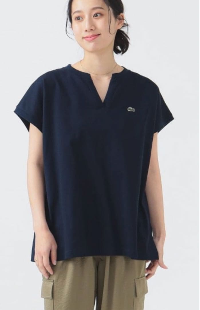 【別注】LACOSTE / カノコ ハーフスリーブ Tシャツ BEAMS