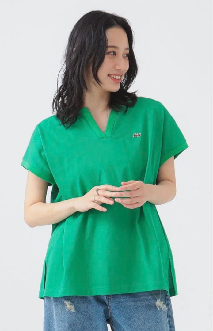 【別注】LACOSTE / カノコ ハーフスリーブ Tシャツ BEAMS